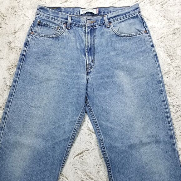 Levis Jeans Mens 34×34 Blue 550 Relaxed Fit Medium Wash Denim - Picture 3 of 13